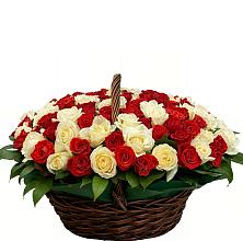 Премиум букет из: Розы #REPLACE_PRED# Нововладимирской